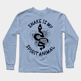 Snake my spirit animal Long Sleeve T-Shirt